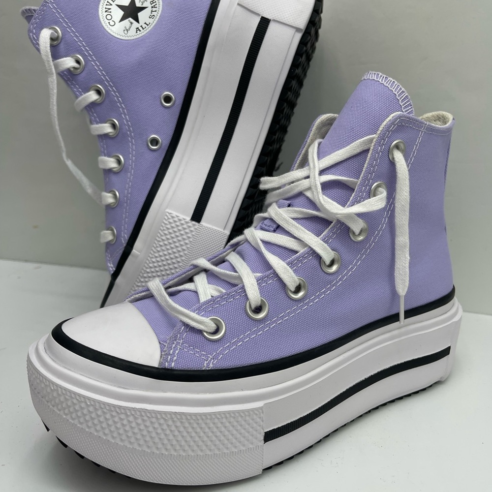 Converse WMNS Platform Sneakers High-Tops
CTAS LIFT DOUBLE STACK HI VIOLET HEAT/ - Picture 15 of 16